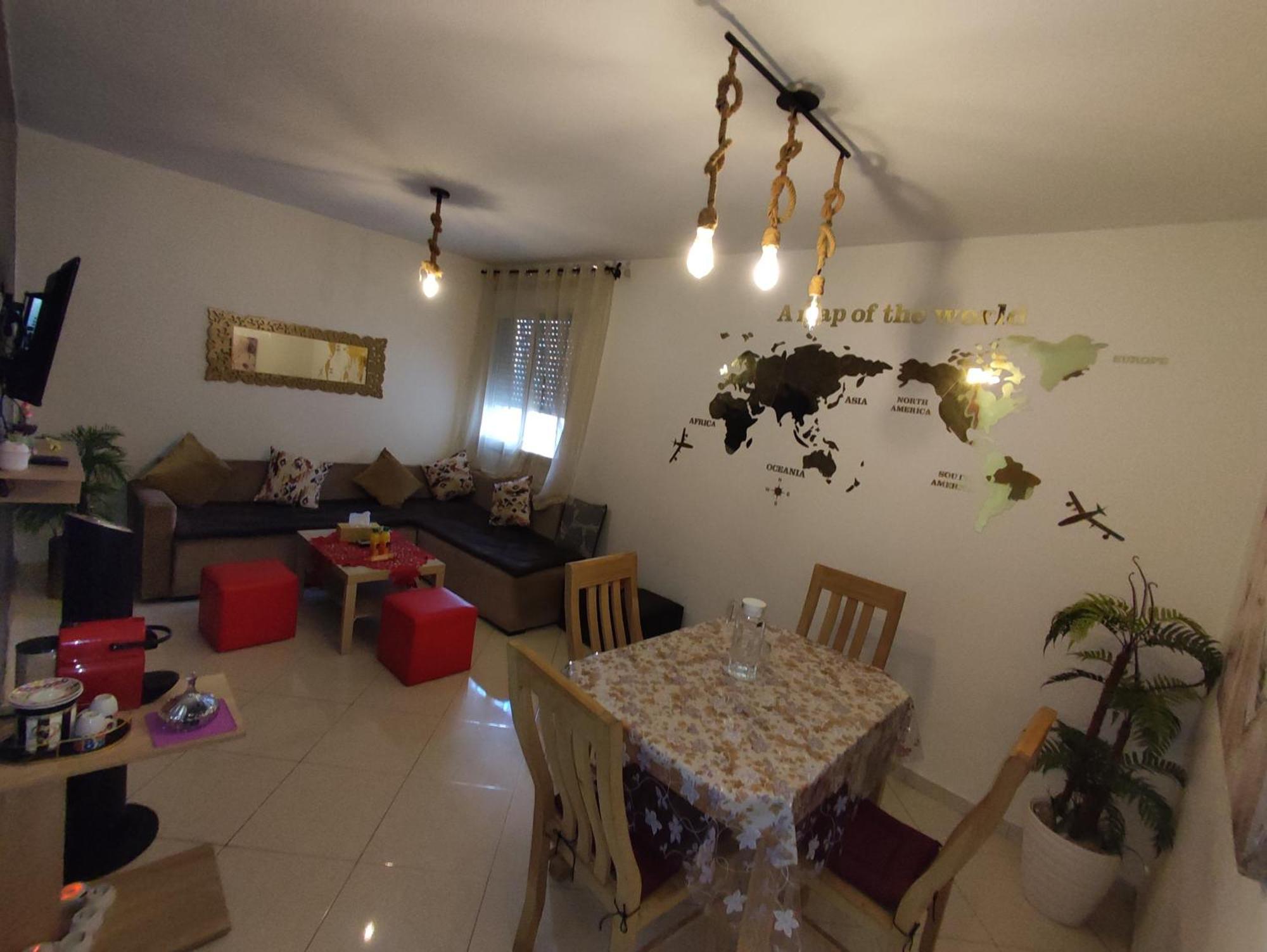 Beautiful Ground-Floor Apartment With Portable Air Conditioning, Parking, And Free Wi-Fi Casablanca Exteriér fotografie
